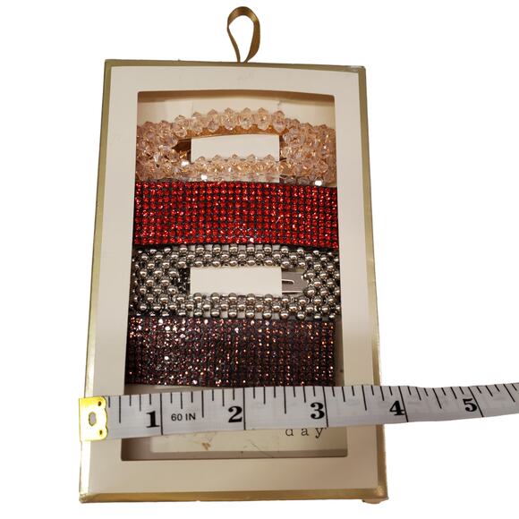 Jewel Hair Clips A New Day Hair Accessories Christmas Hair Clips - Picture 5 of 6